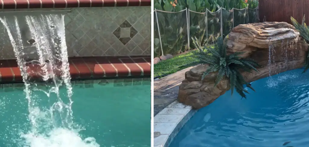 How to Fix a Leaking Pool Waterfall