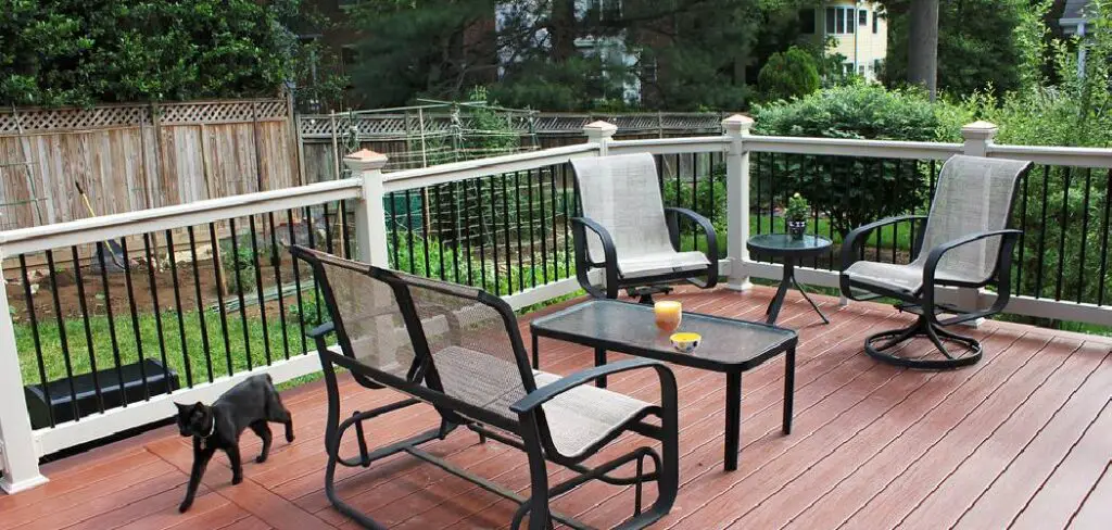 How to Keep Deck Furniture From Scratching Deck