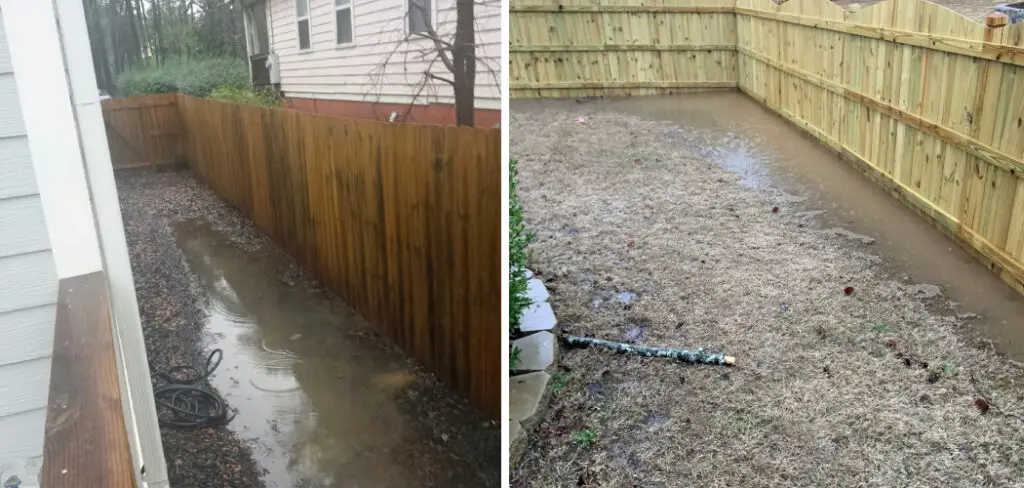 How to Stop Water Runoff From Neighbors Yard