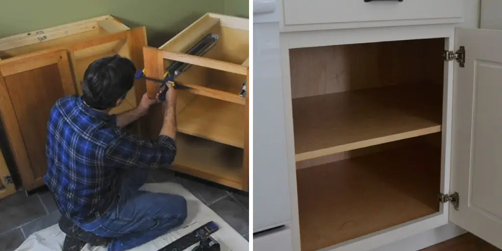 How to Turn Cabinets Into Drawers