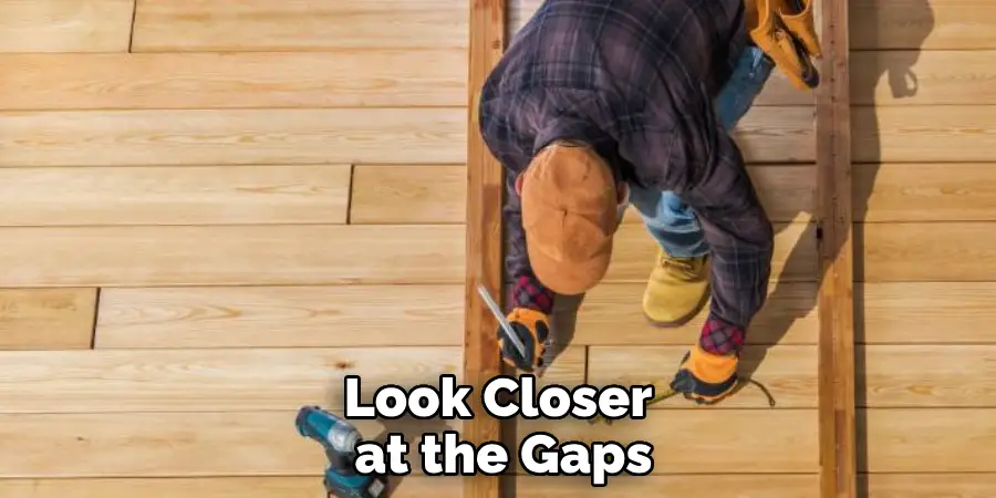 Look Closer at the Gaps