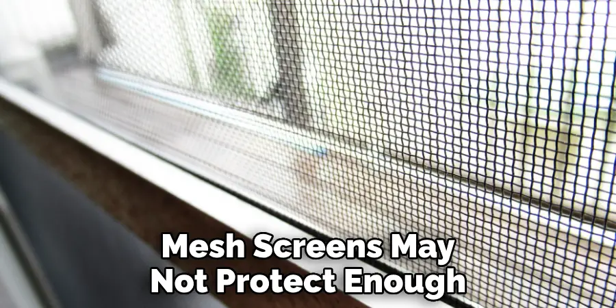 Mesh Screens May Not Protect Enough