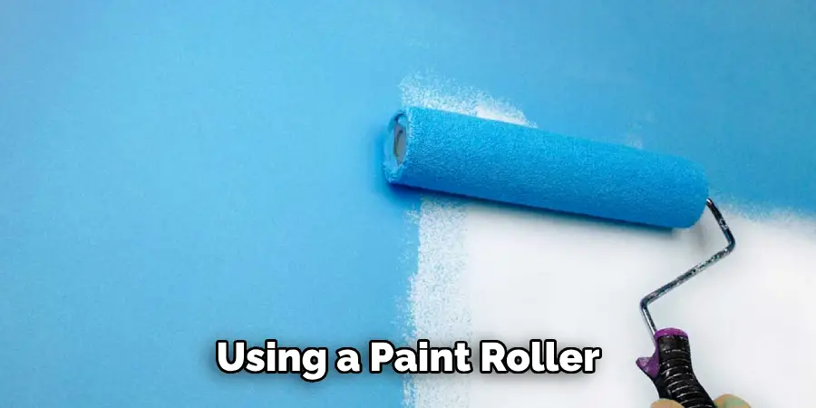 Using a Paint Roller