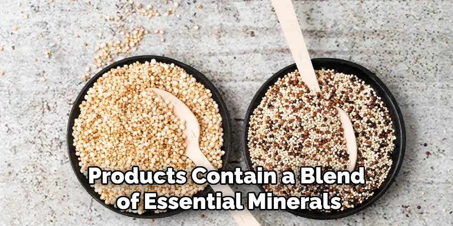 Products Contain a Blend of Essential Minerals