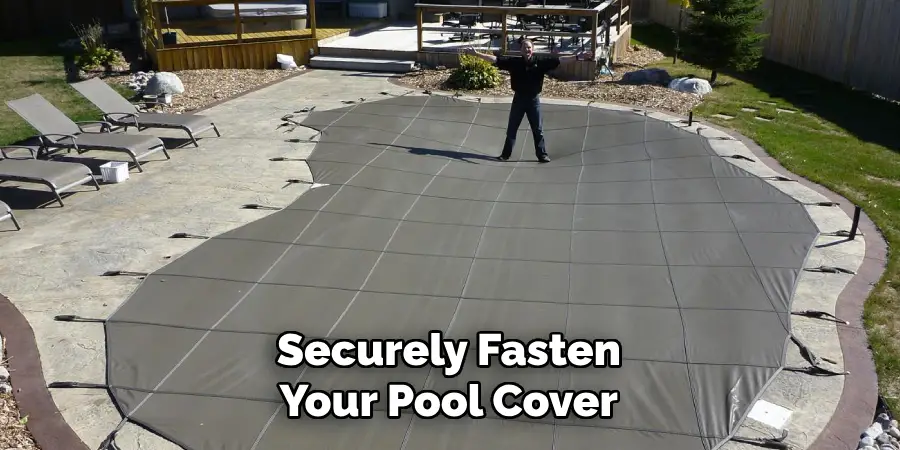 Securely Fasten Your Pool Cover 