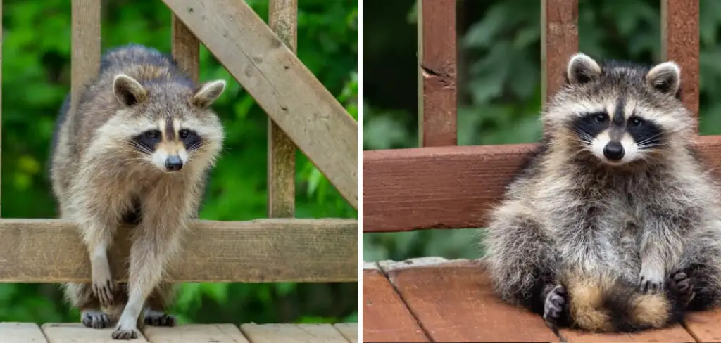 How to Keep Raccoons Off My Deck