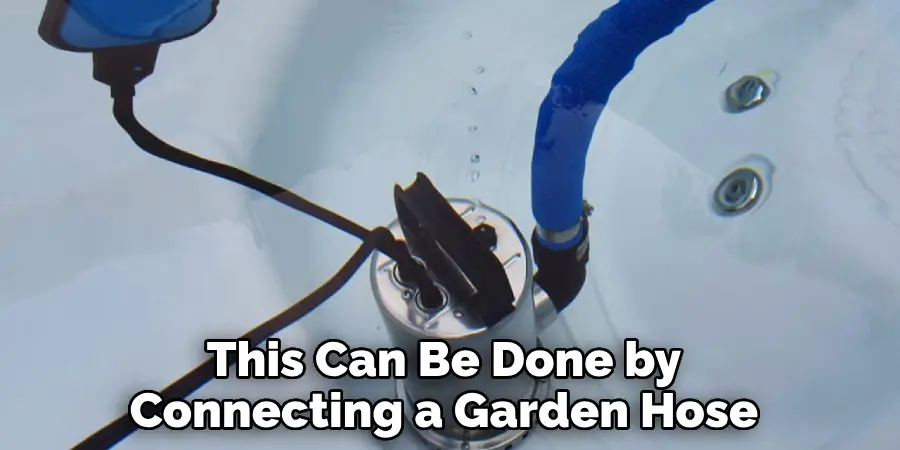 This Can Be Done by Connecting a Garden Hose