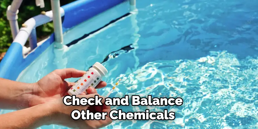 Check and Balance Other Chemicals