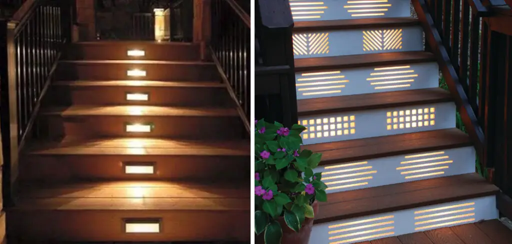 How to Illuminate Landscape Stairs