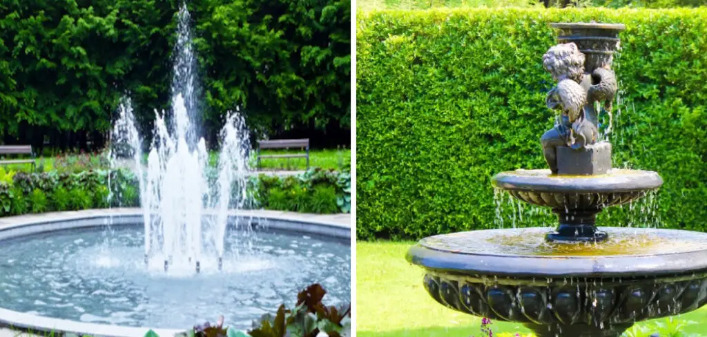 How to Keep Fountain Water Clear