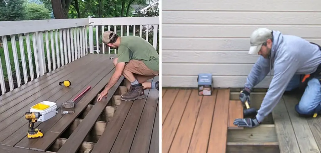 How to Replace a Wood Deck With Composite