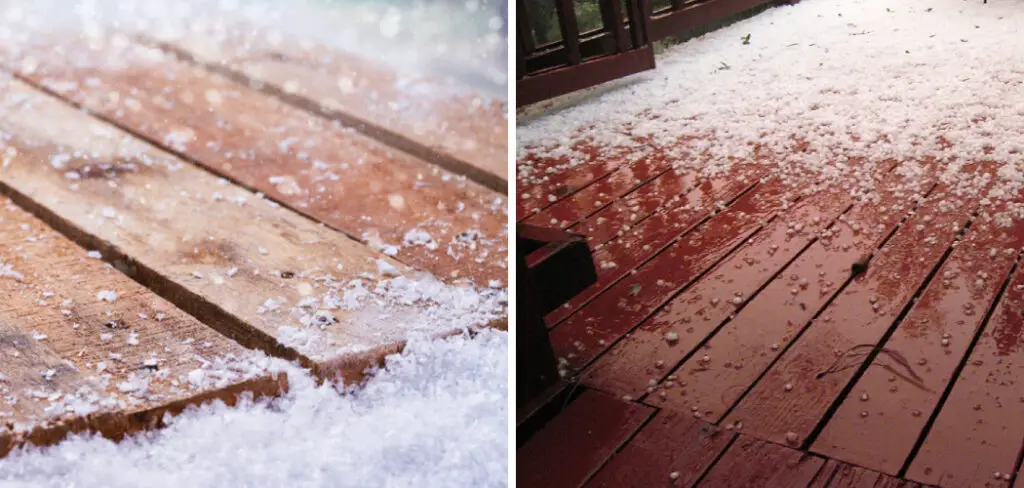 How to Stop Decking Being Slippery in Winter