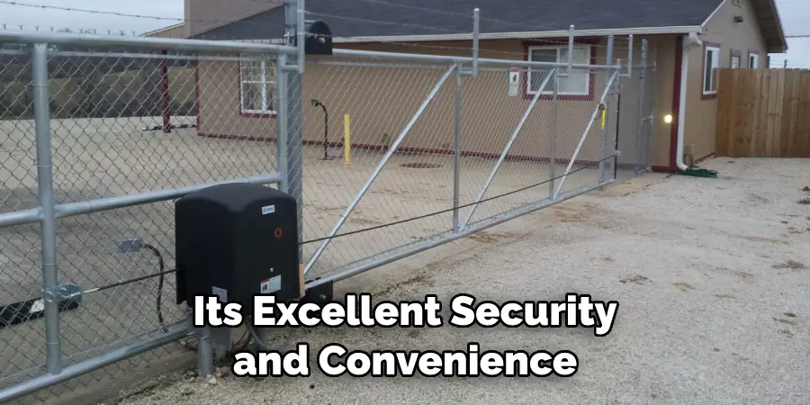 Its Excellent Security and Convenience
