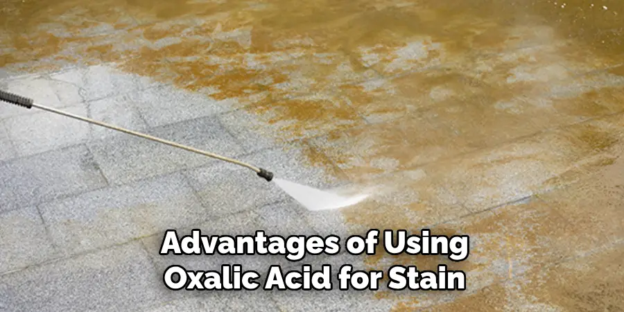Advantages of Using Oxalic Acid for Stain