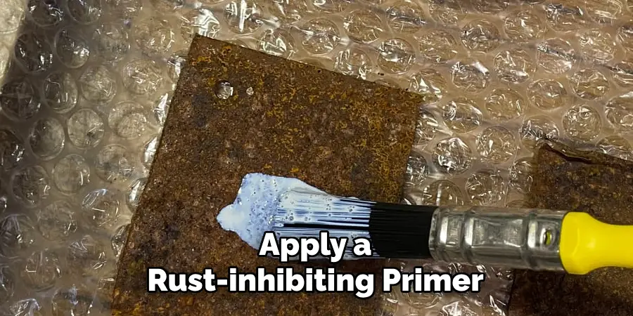 Apply a Rust-inhibiting Primer