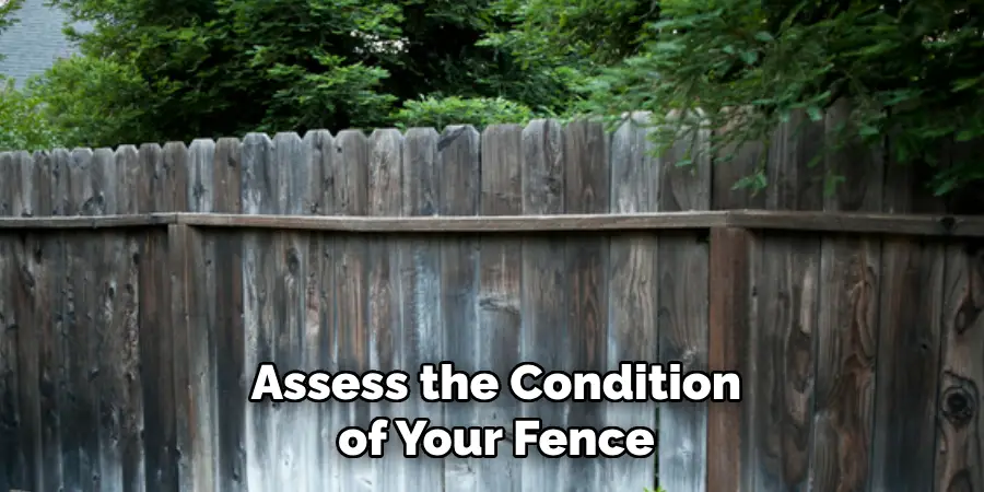 Assess the Condition of Your Fence