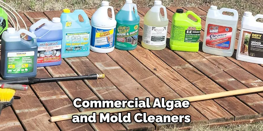 Commercial Algae and Mold Cleaners