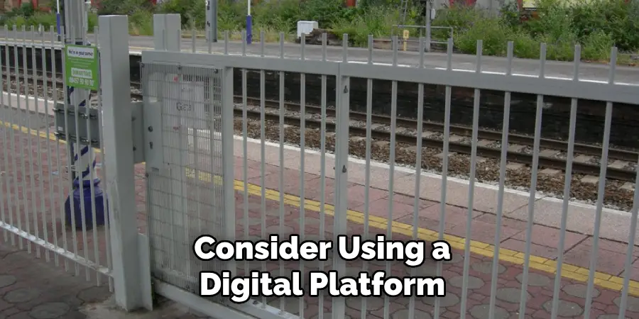Consider Using a Digital Platform