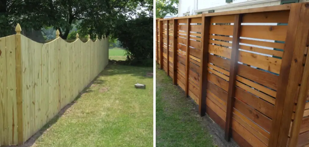 How to Tell if Fence Is Cedar or Pine