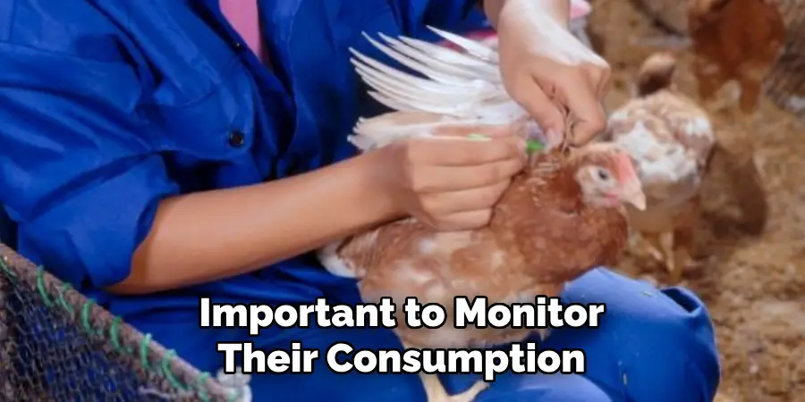 Important to Monitor Their Consumption