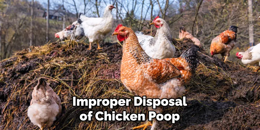 Improper Disposal of Chicken Poop