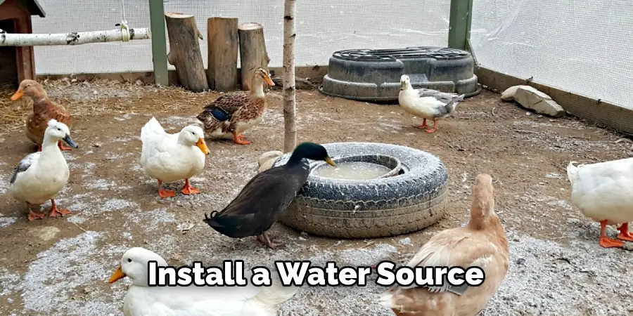 Install a Water Source