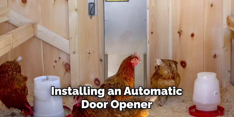 Installing an Automatic Door Opener