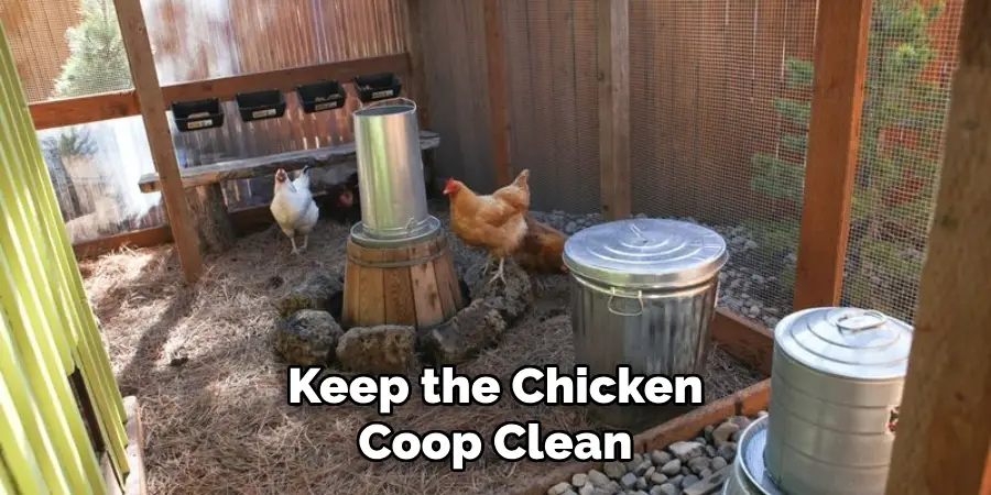Keep the Chicken Coop Clean