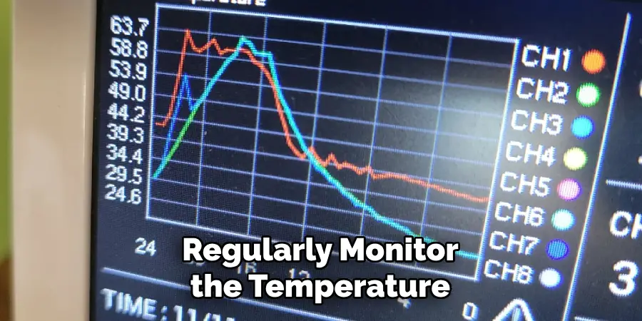 Regularly Monitor the Temperature