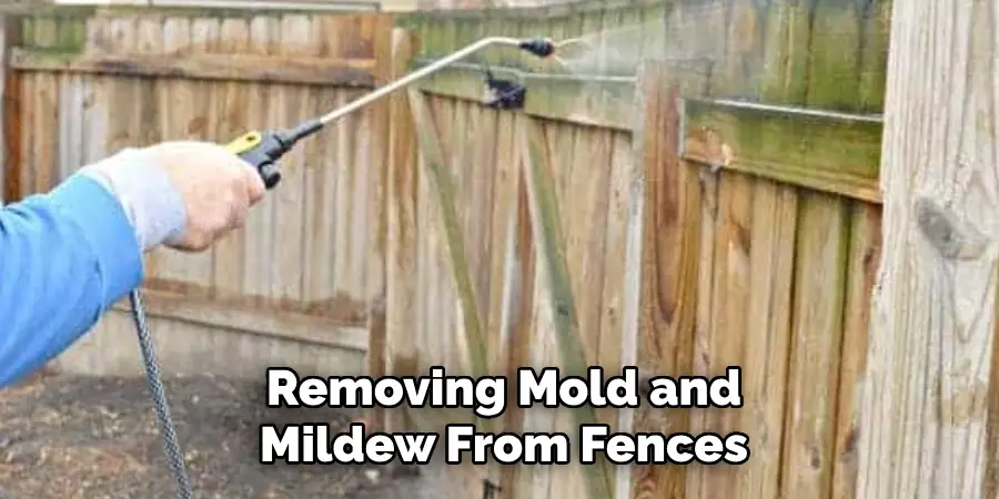 Removing Mold and Mildew From Fences
