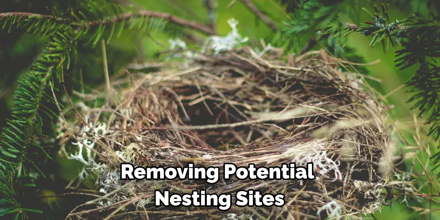 Removing Potential Nesting Sites