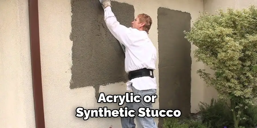 Acrylic or Synthetic Stucco
