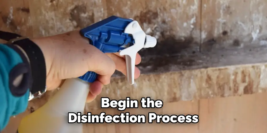 Begin the Disinfection Process