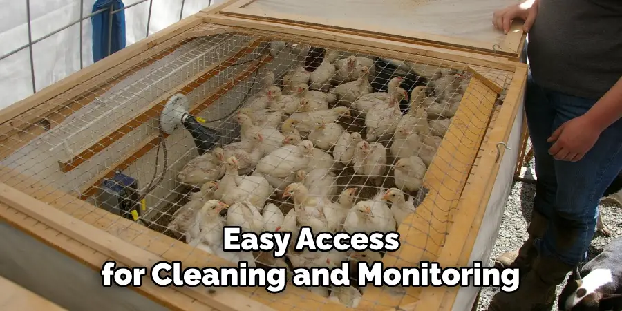 Easy Access for Cleaning and Monitoring