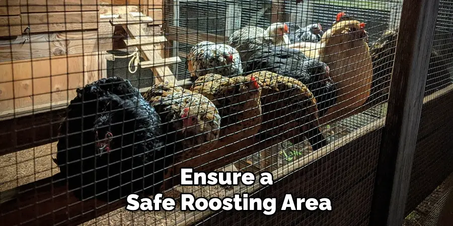 Ensure a Safe Roosting Area