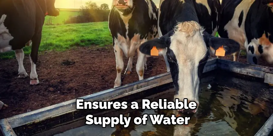 Ensures a Reliable Supply of Water