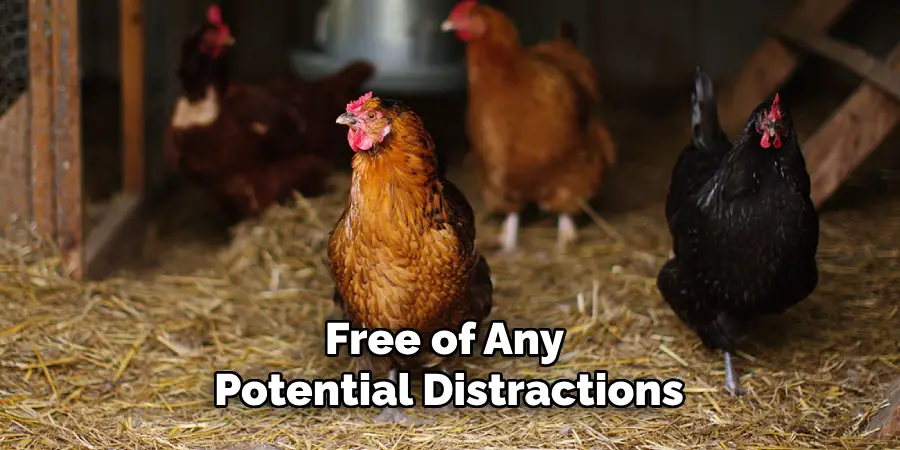 Free of Any Potential Distractions