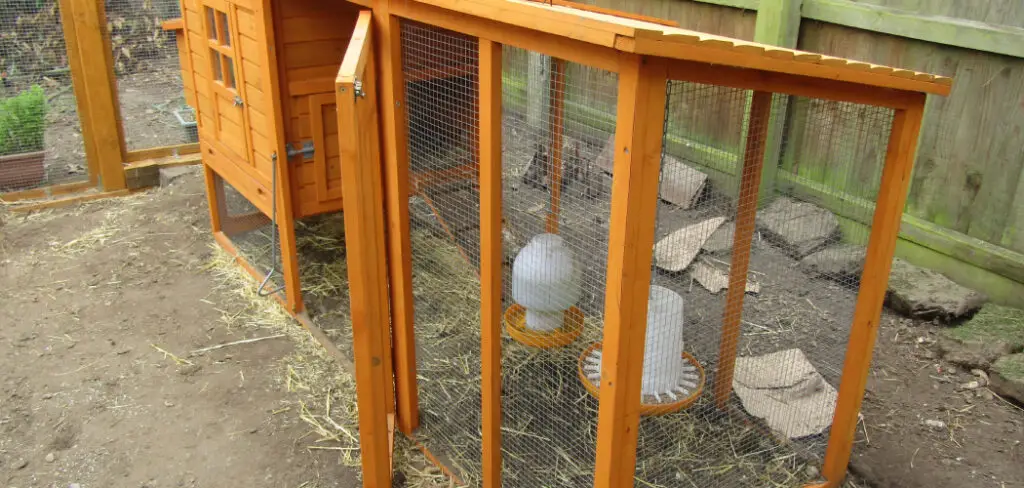 How to Make a Chicken Run Door