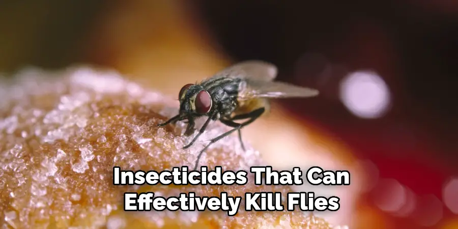 Insecticides That Can Effectively Kill Flies