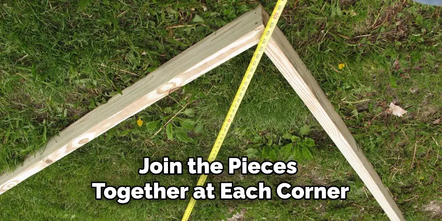 Join the Pieces Together at Each Corner