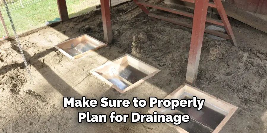 Make Sure to Properly Plan for Drainage