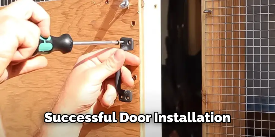 Successful Door Installation