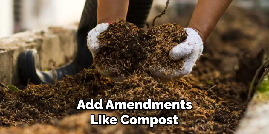 Add Amendments
Like Compost