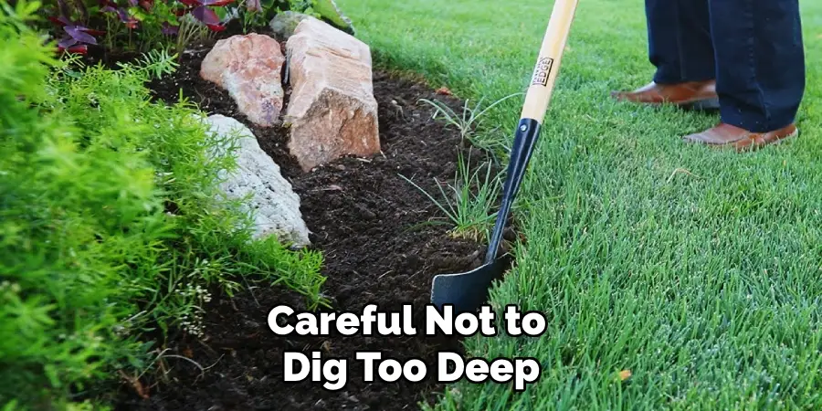 Careful Not to 
Dig Too Deep