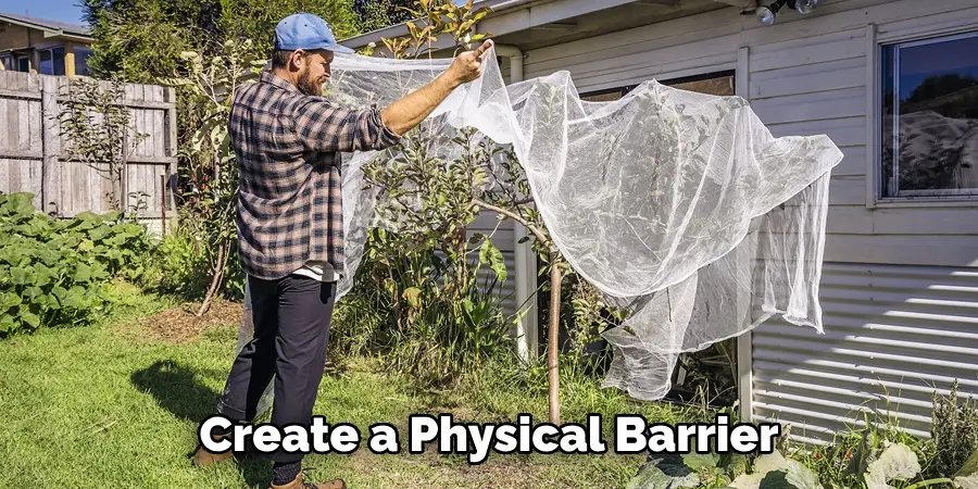 Create a Physical Barrier