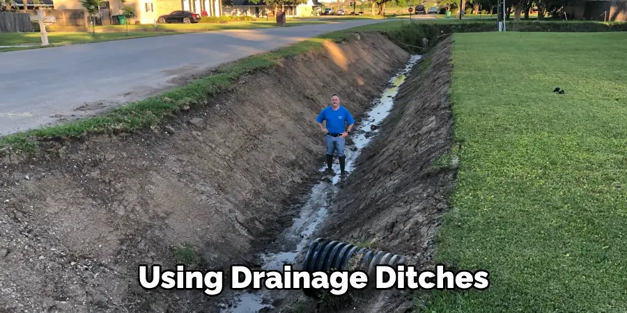 Using Drainage Ditches