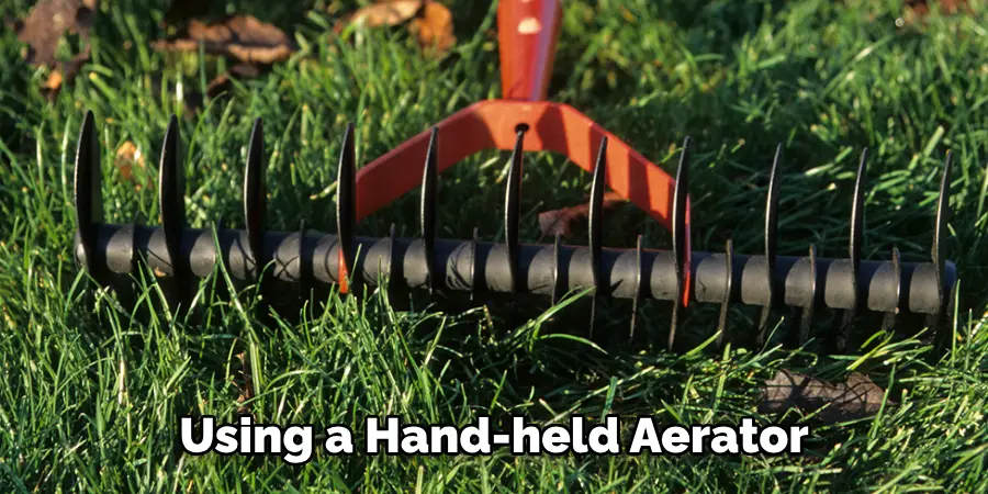 Using a Hand-held Aerator
