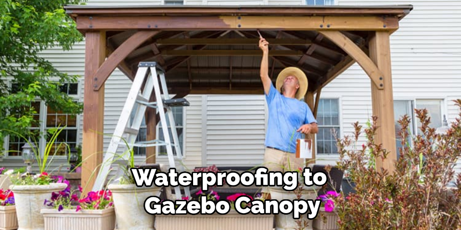  Waterproofing Spray to Your Gazebo Canopy
