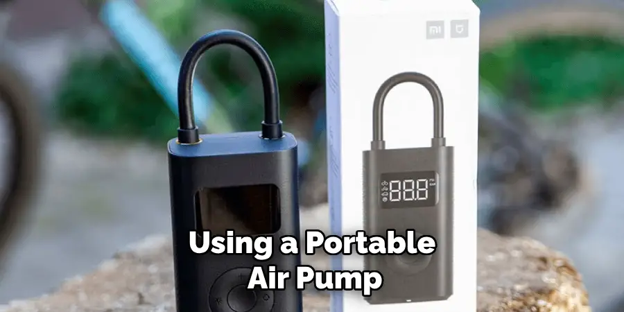 Using a Portable Air Pump