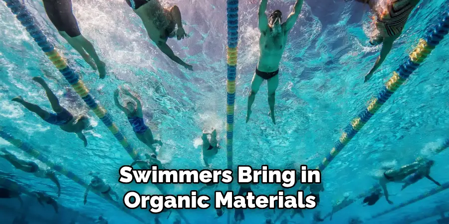 Swimmers Bring in Organic Materials 